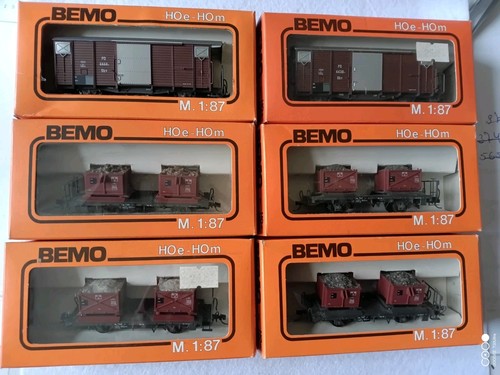 Bemo homwaggons konvolut 6 - bemo,