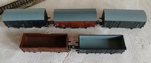 Güterwagen zug set 5 - h0-set,