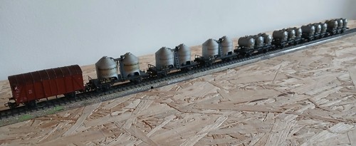 Güterwagen zug set 8 - ,