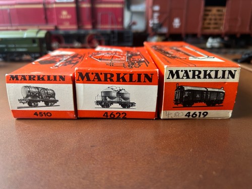 Märklin güterwagen - 3, h0
